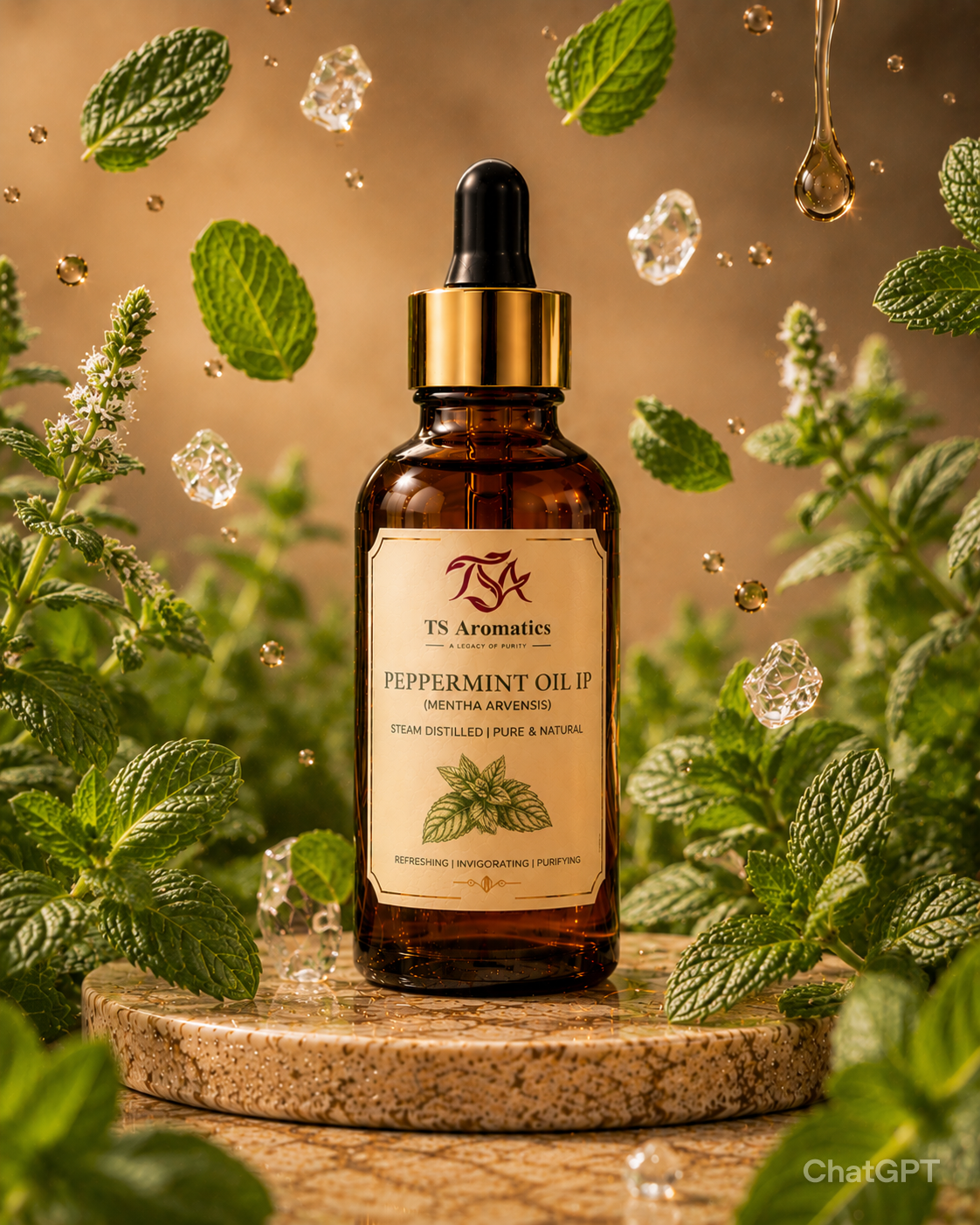 Peppermint Oil IP (Mentha Arvensis)